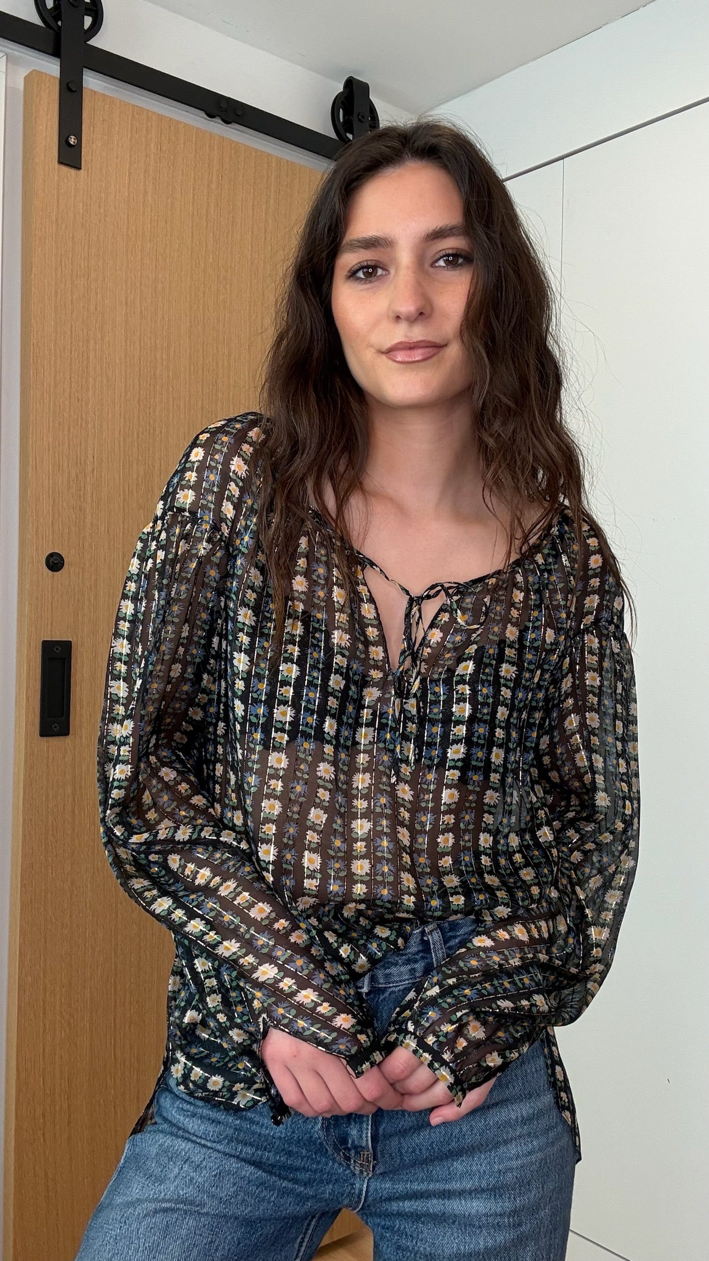 Floral Blouse - M