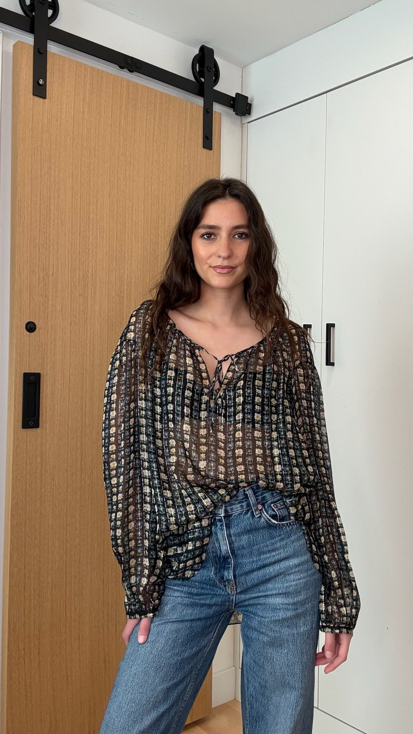 Floral Blouse - M