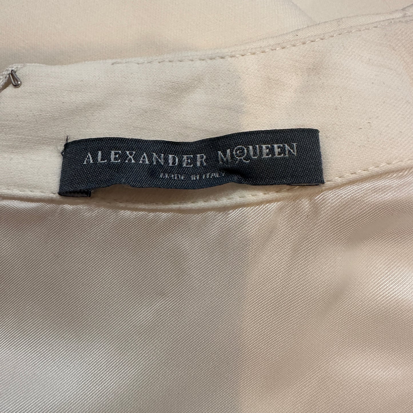 Ivory Peplum Top - M