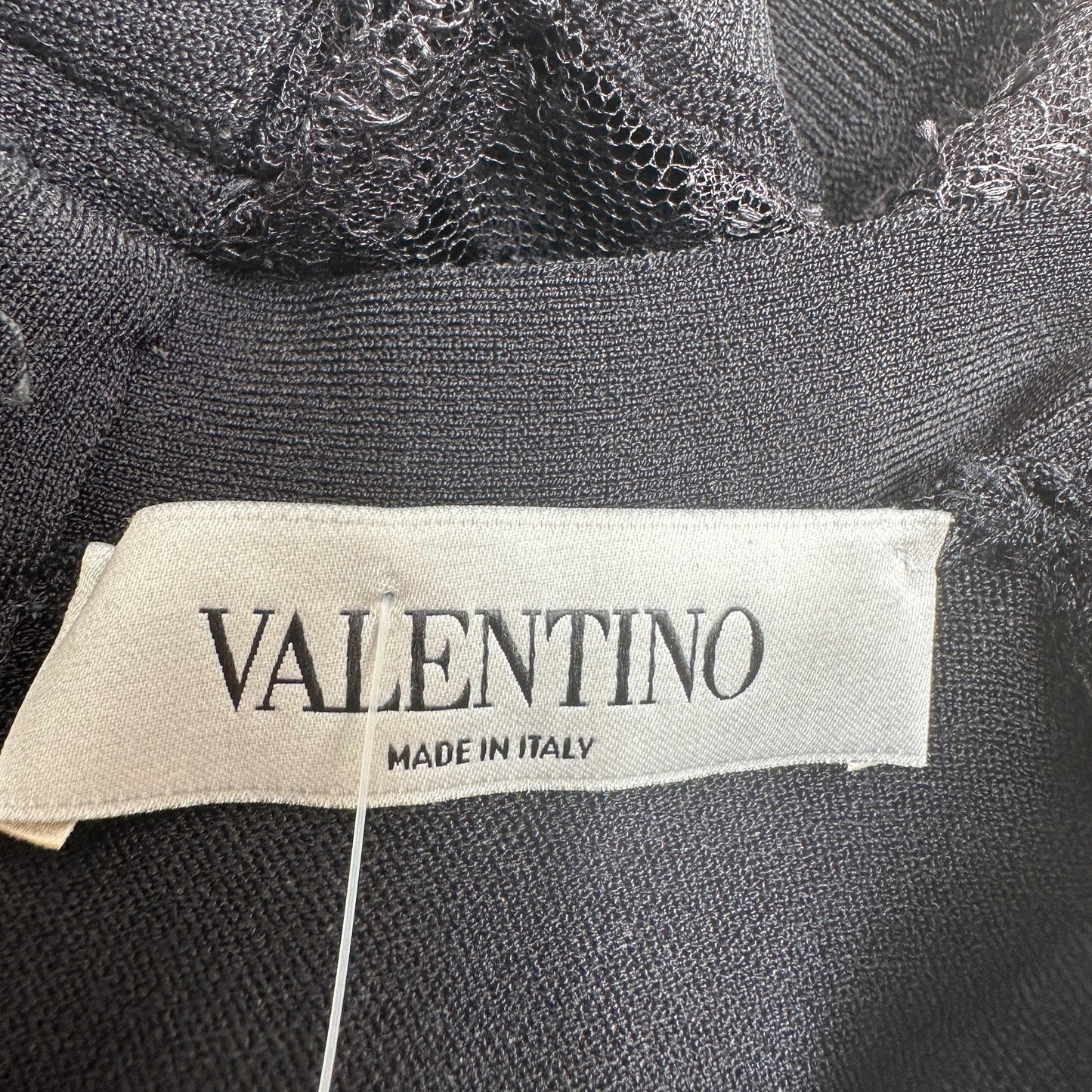 Black Laced Mini Dress - S