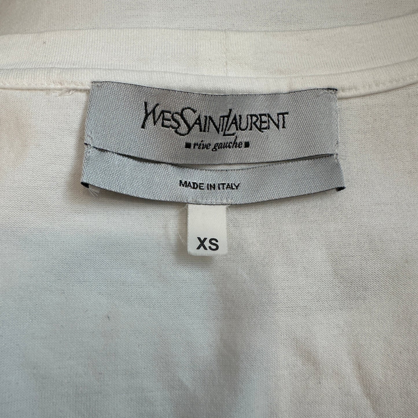 YSL Logo Vintage Tshirt - XS