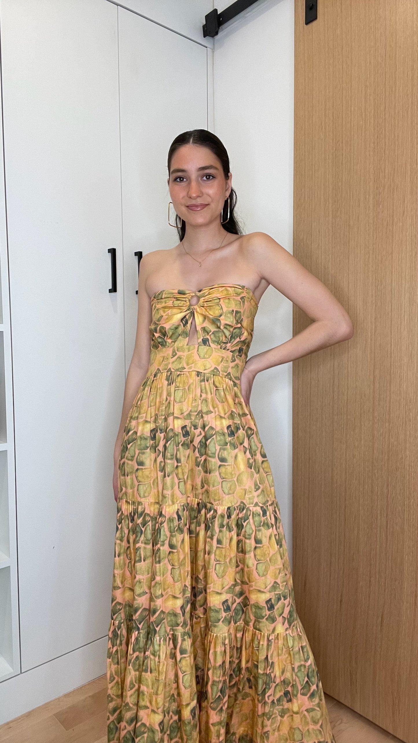 Strapless Maxi Dress - XS