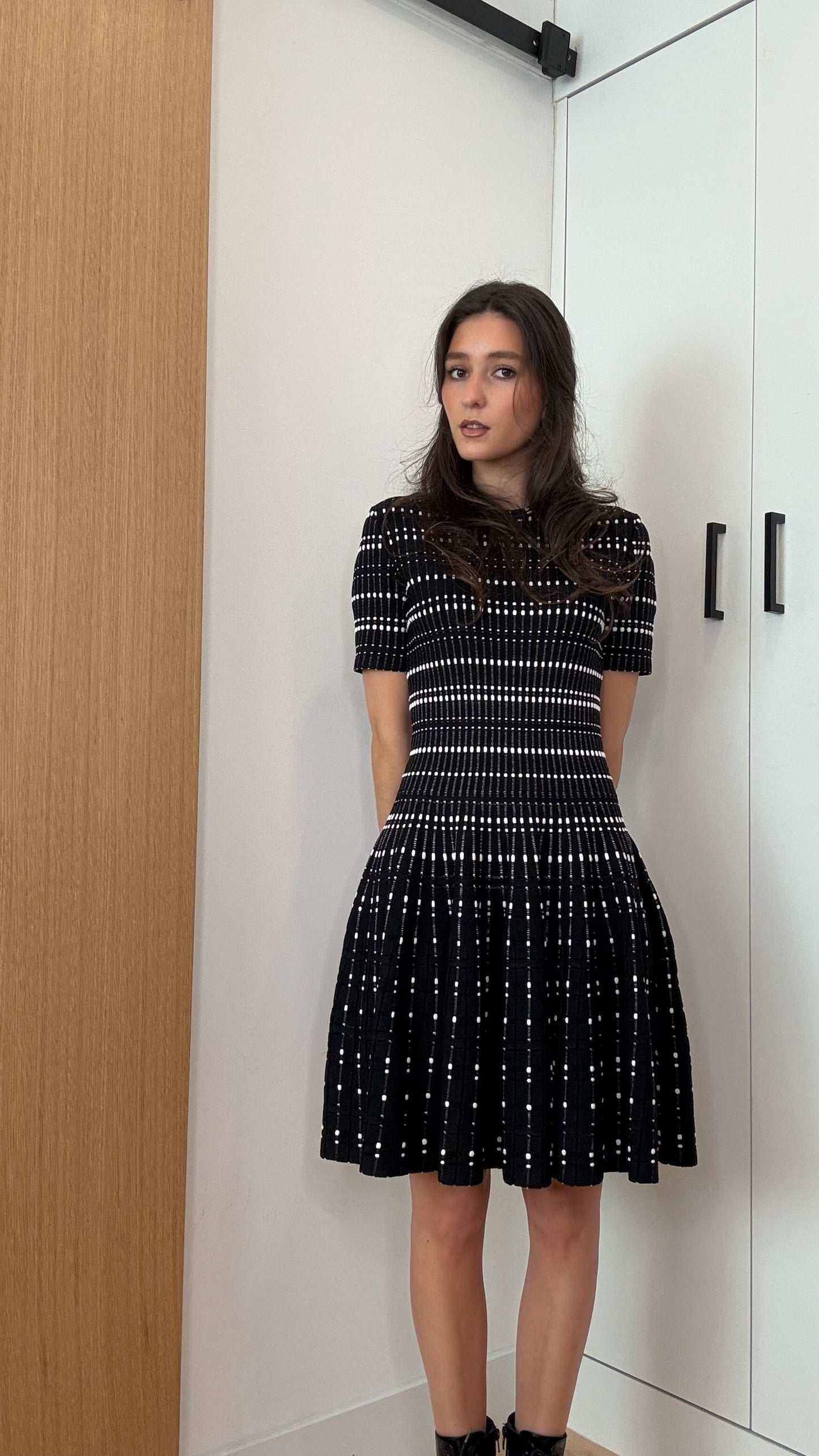 Black and White Dress - S