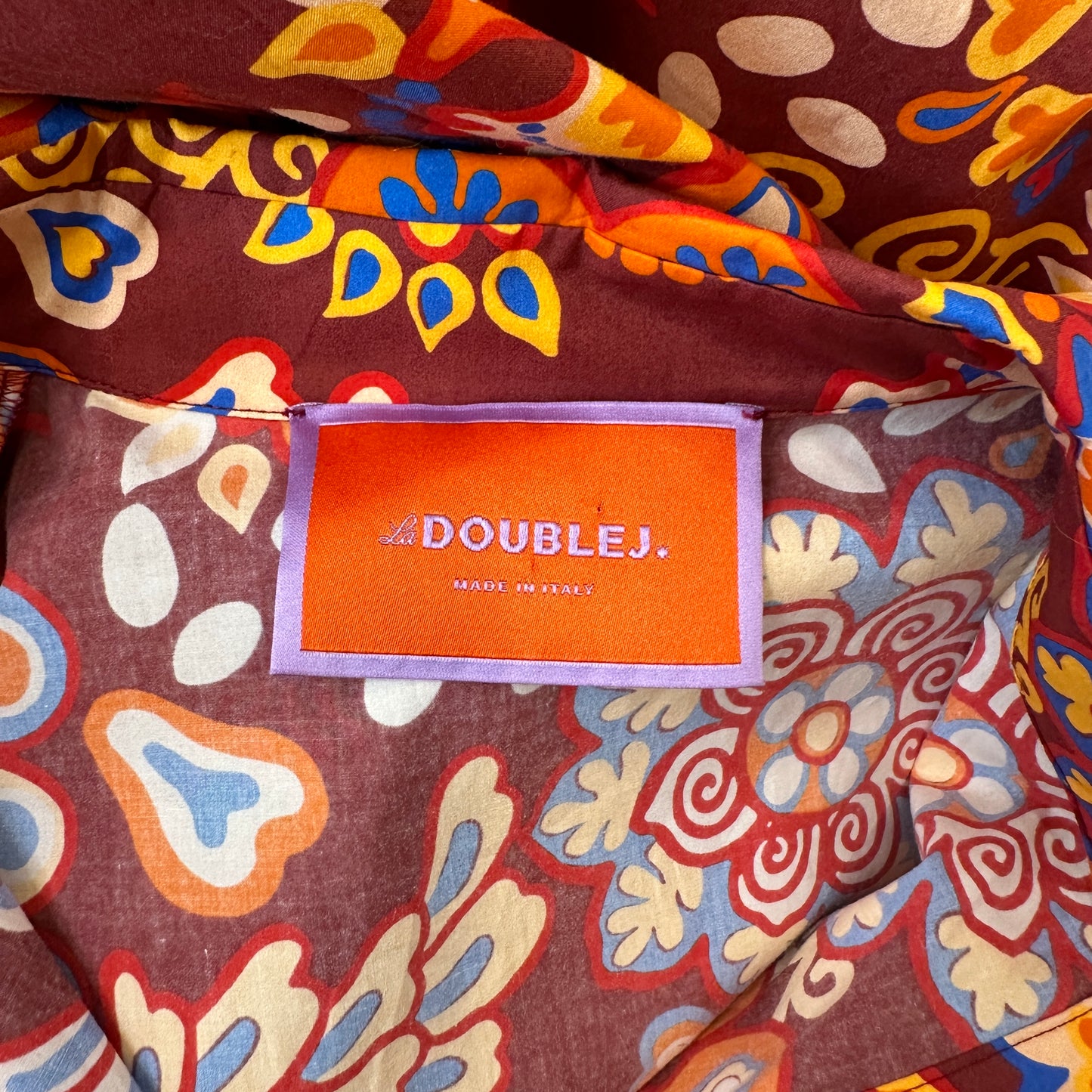 Floral Red Dress - S