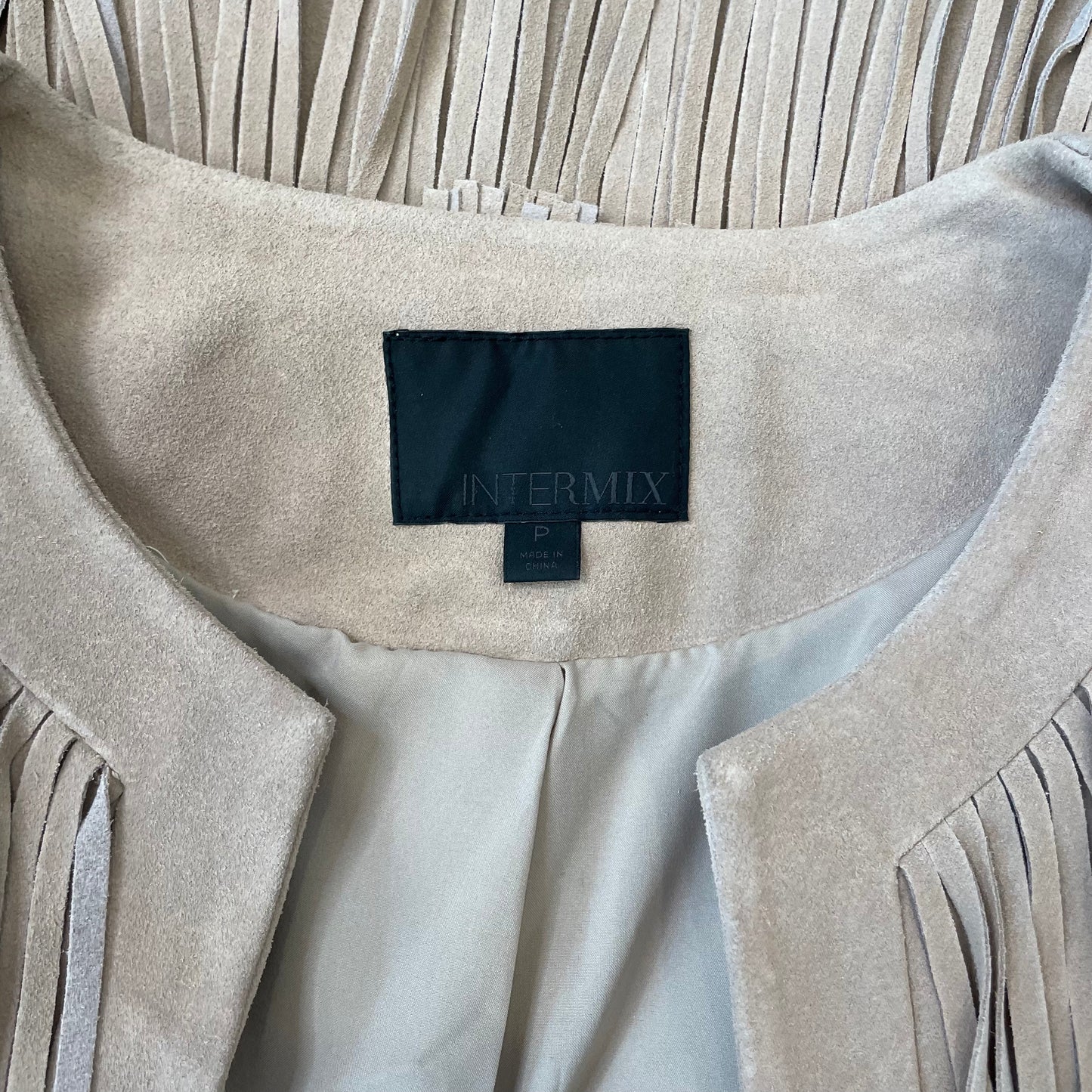 Fringe Suede Jacket - P
