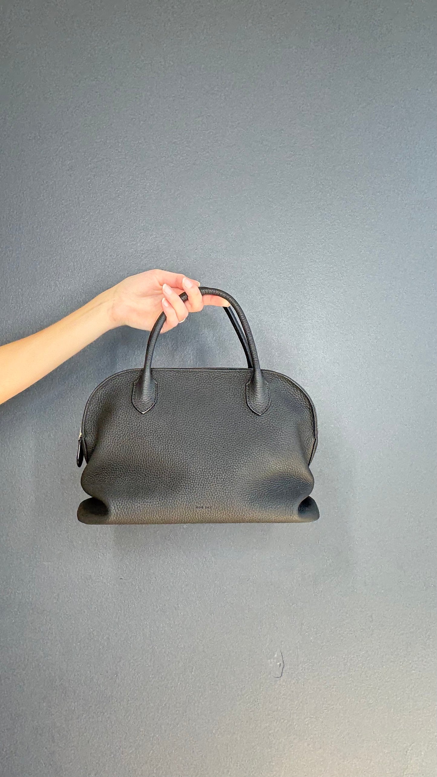 The Row Black Agnes Bag