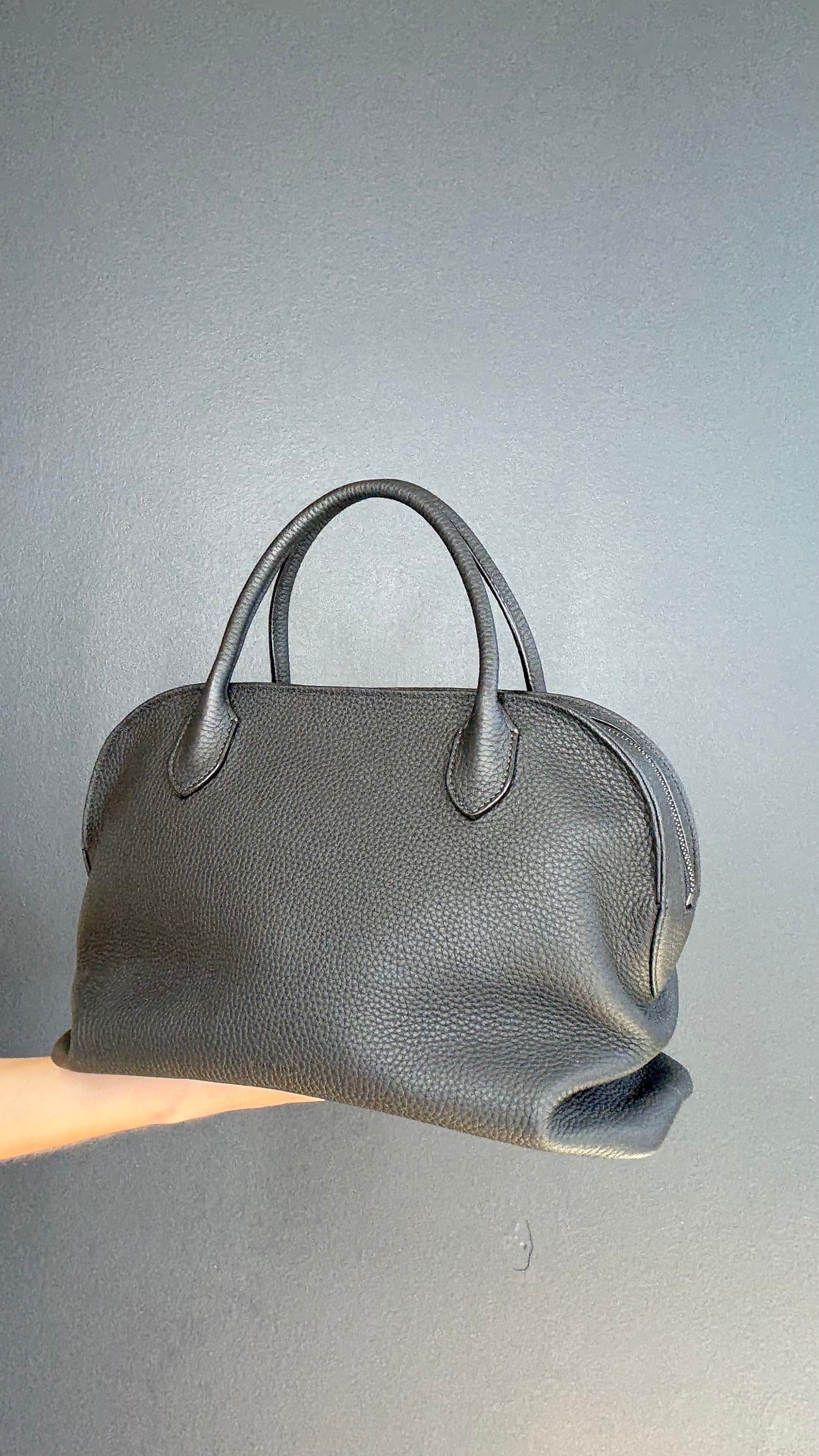 The Row Black Agnes Bag