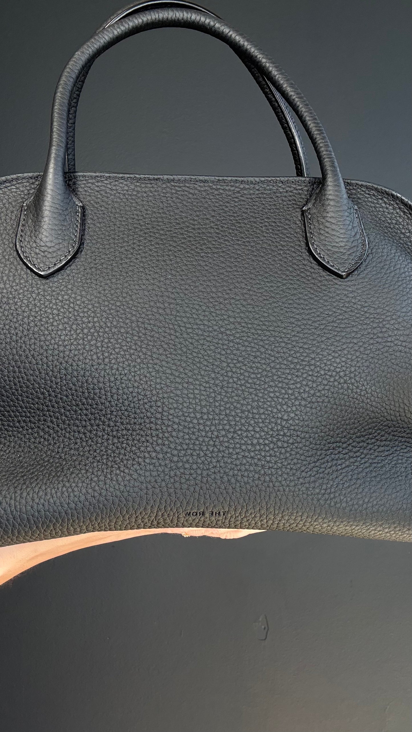 The Row Black Agnes Bag