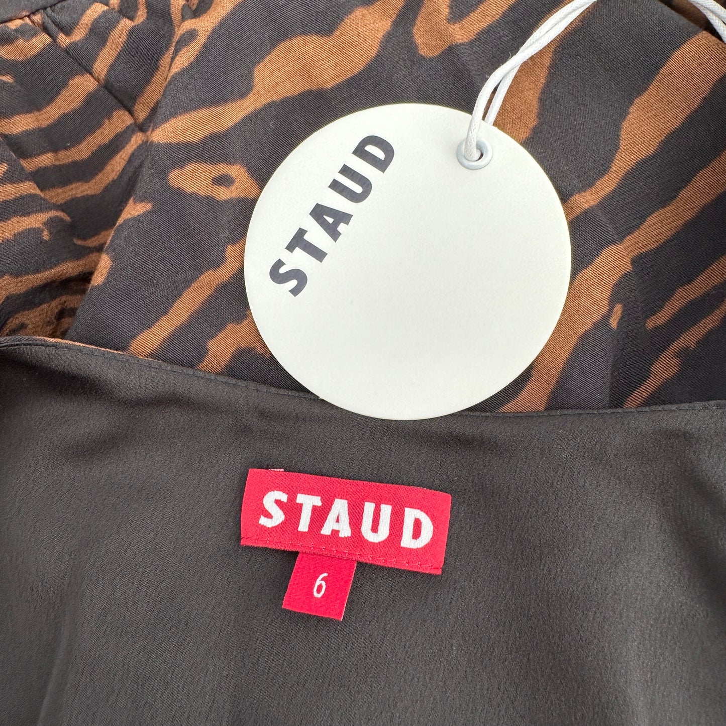 Black & Brown Mini Dress - 6