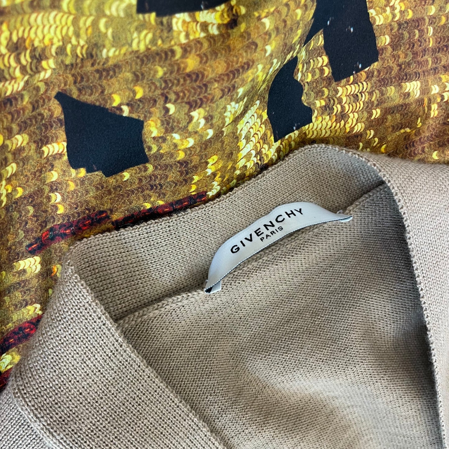 Camel Duster w/Silk - S