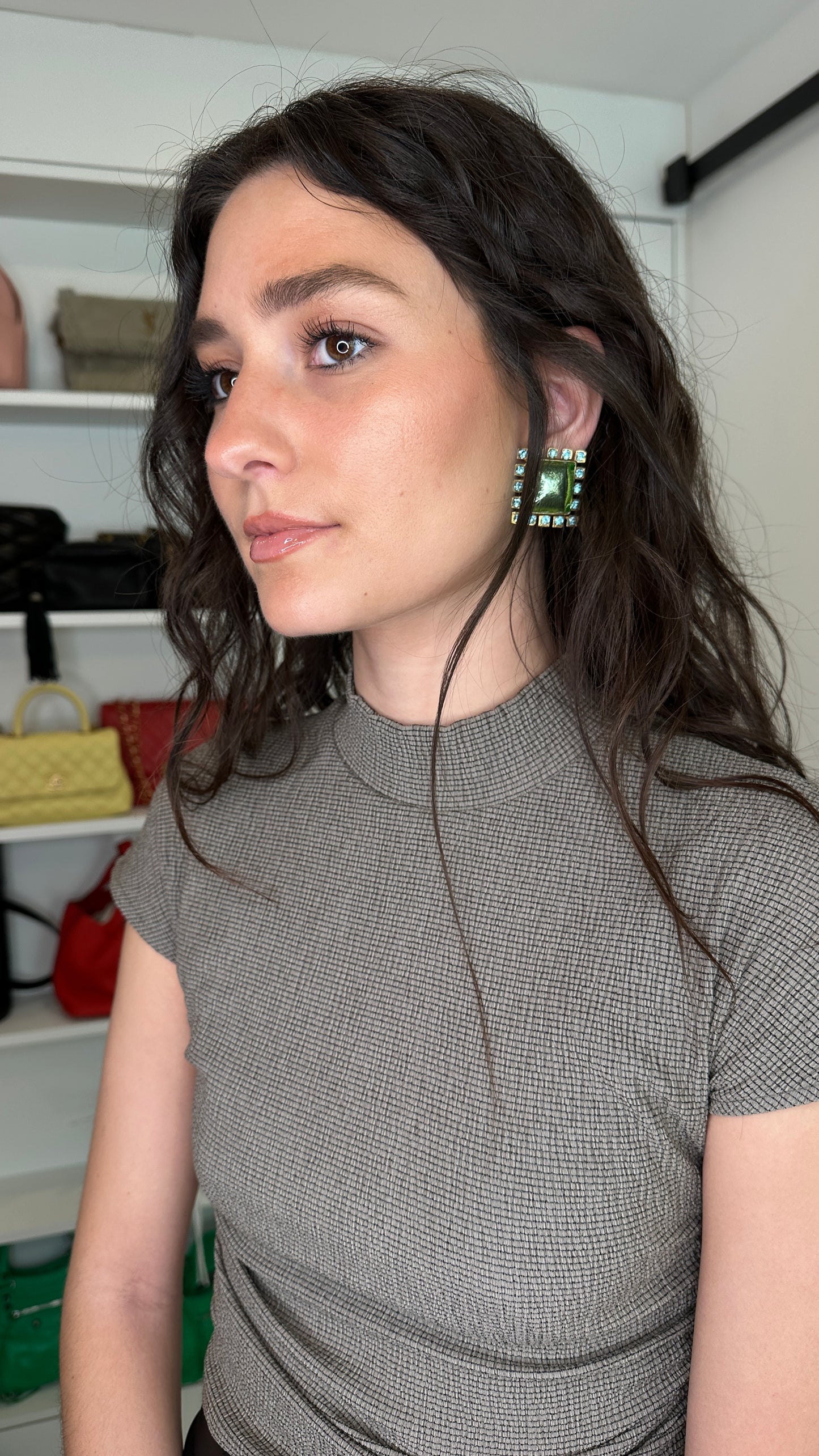 Vintage Crystal Earrings