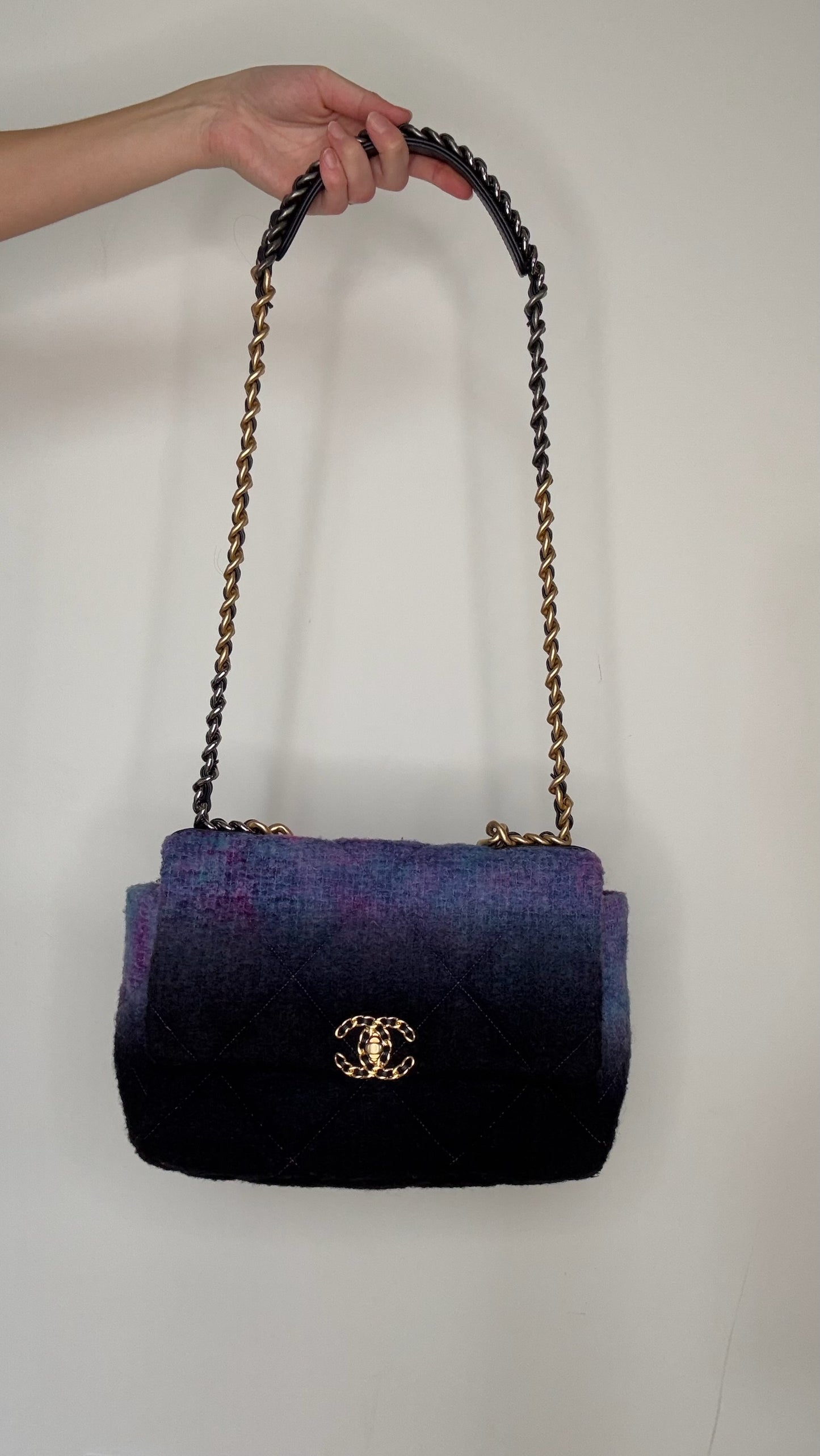 Ombre Tweed 19 Bag