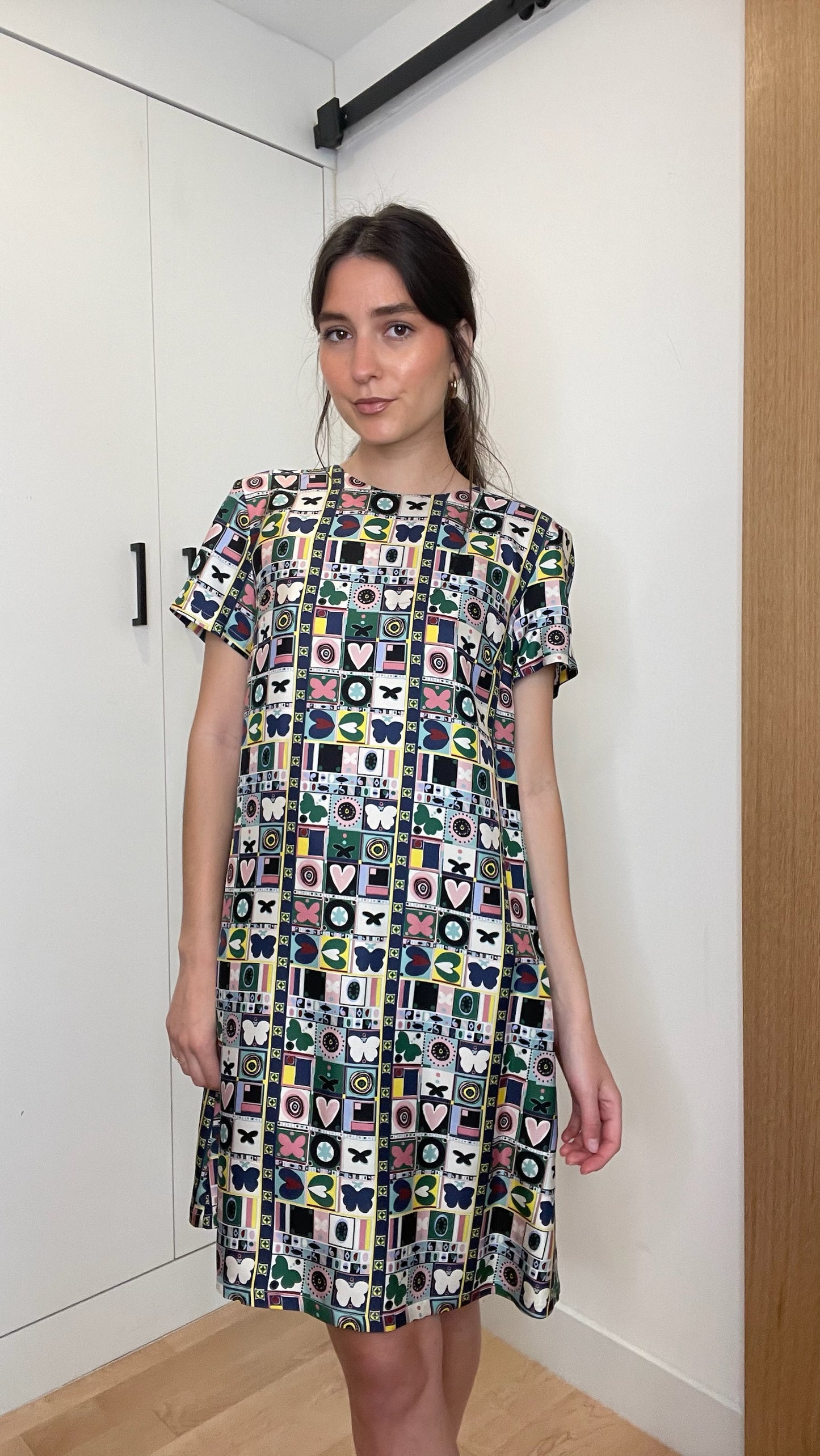 Floral Printed Dress - M