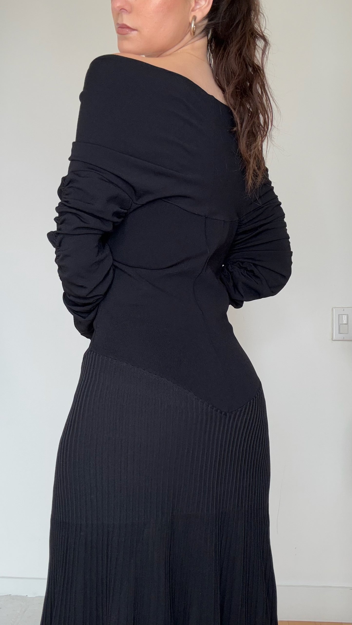 Black Long Dress - XL