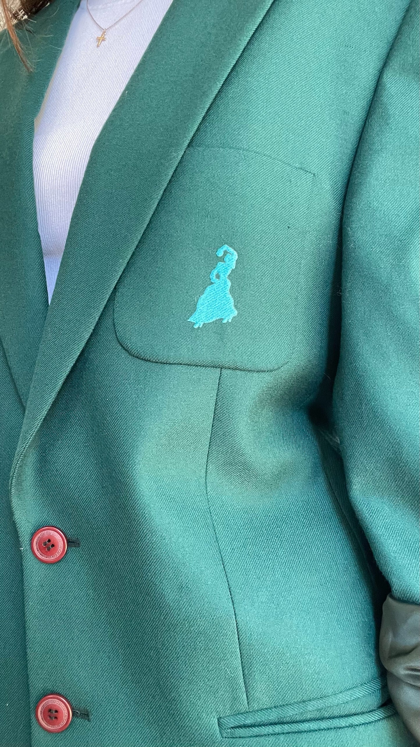Green Vintage Blazer - S