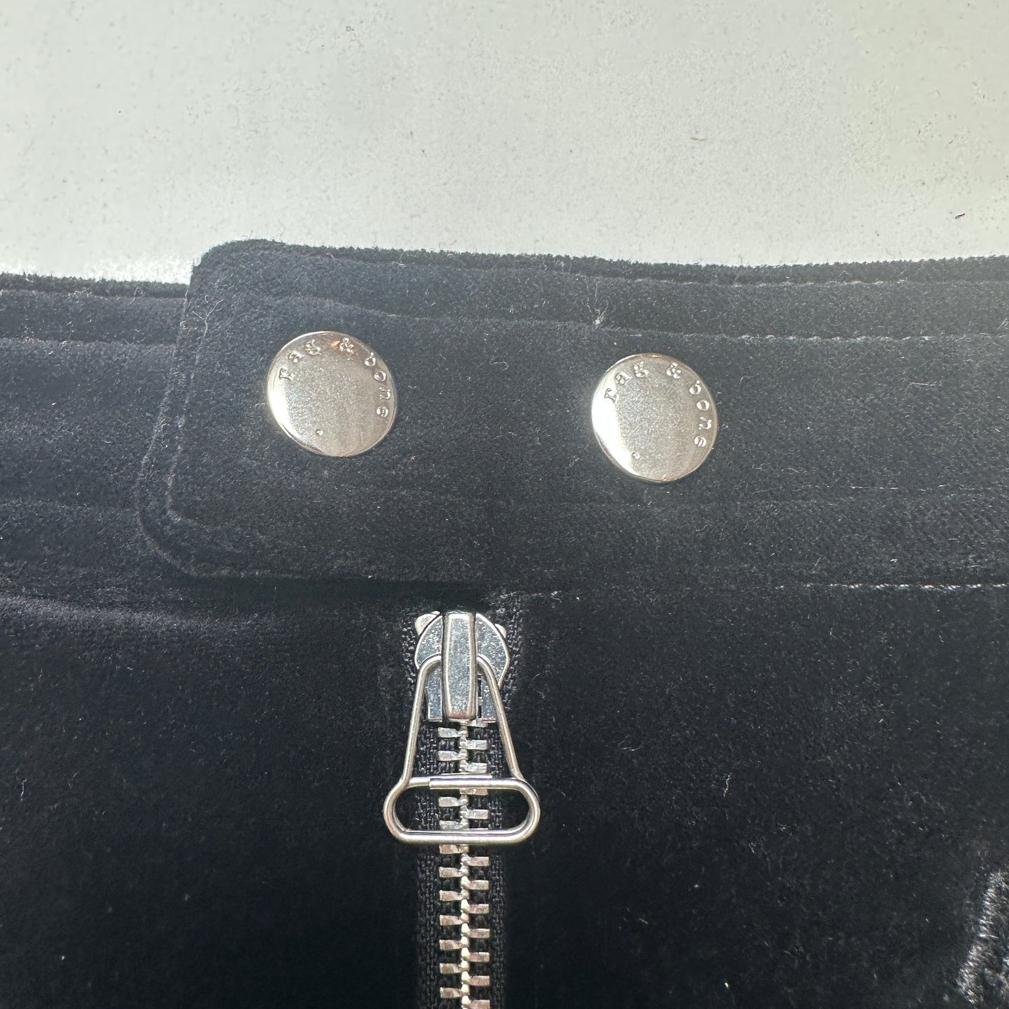 Mini Black Velvet Skirt - 4