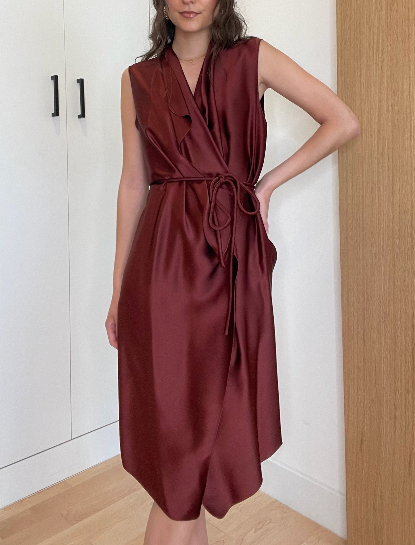 Burgundy Dress - XS/M