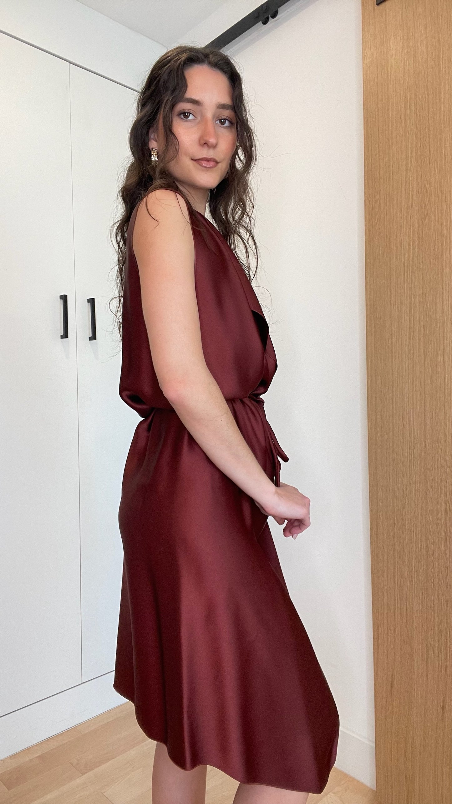 Burgundy Dress - XS/M