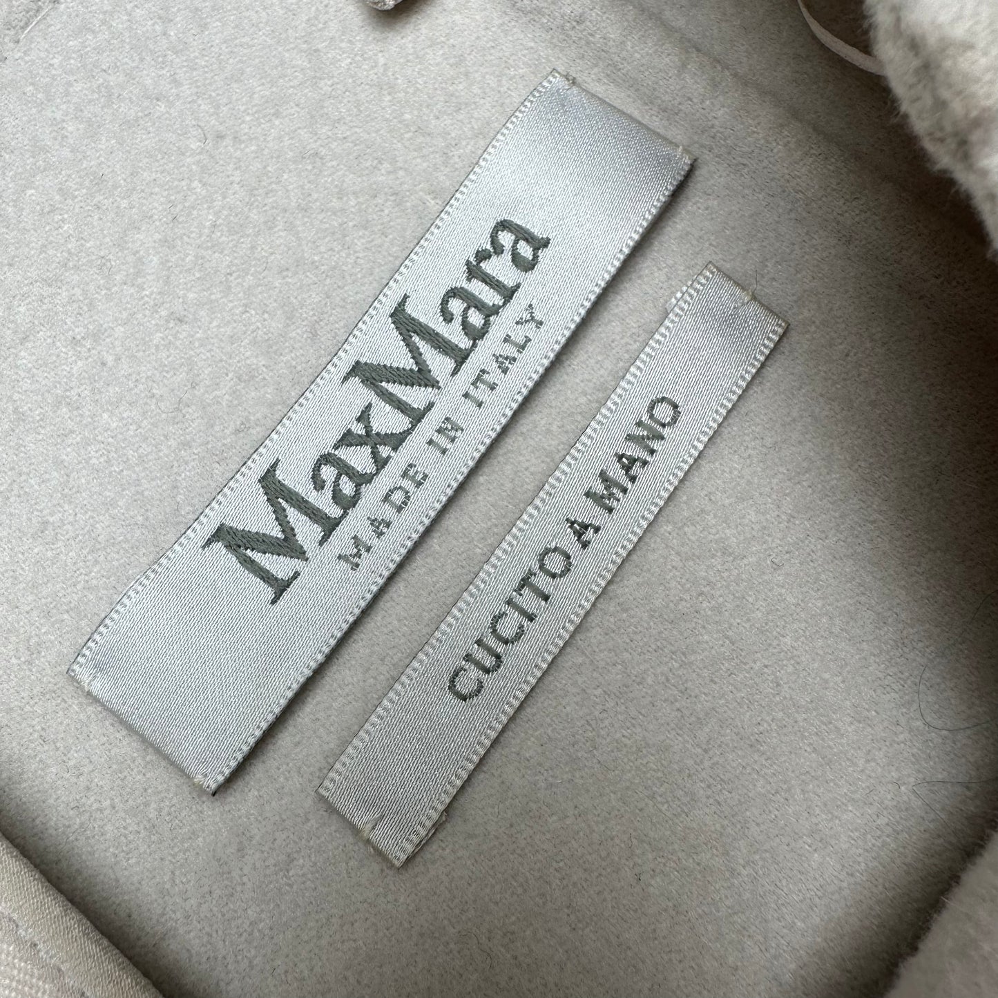 White Cashmere Dress - S/M