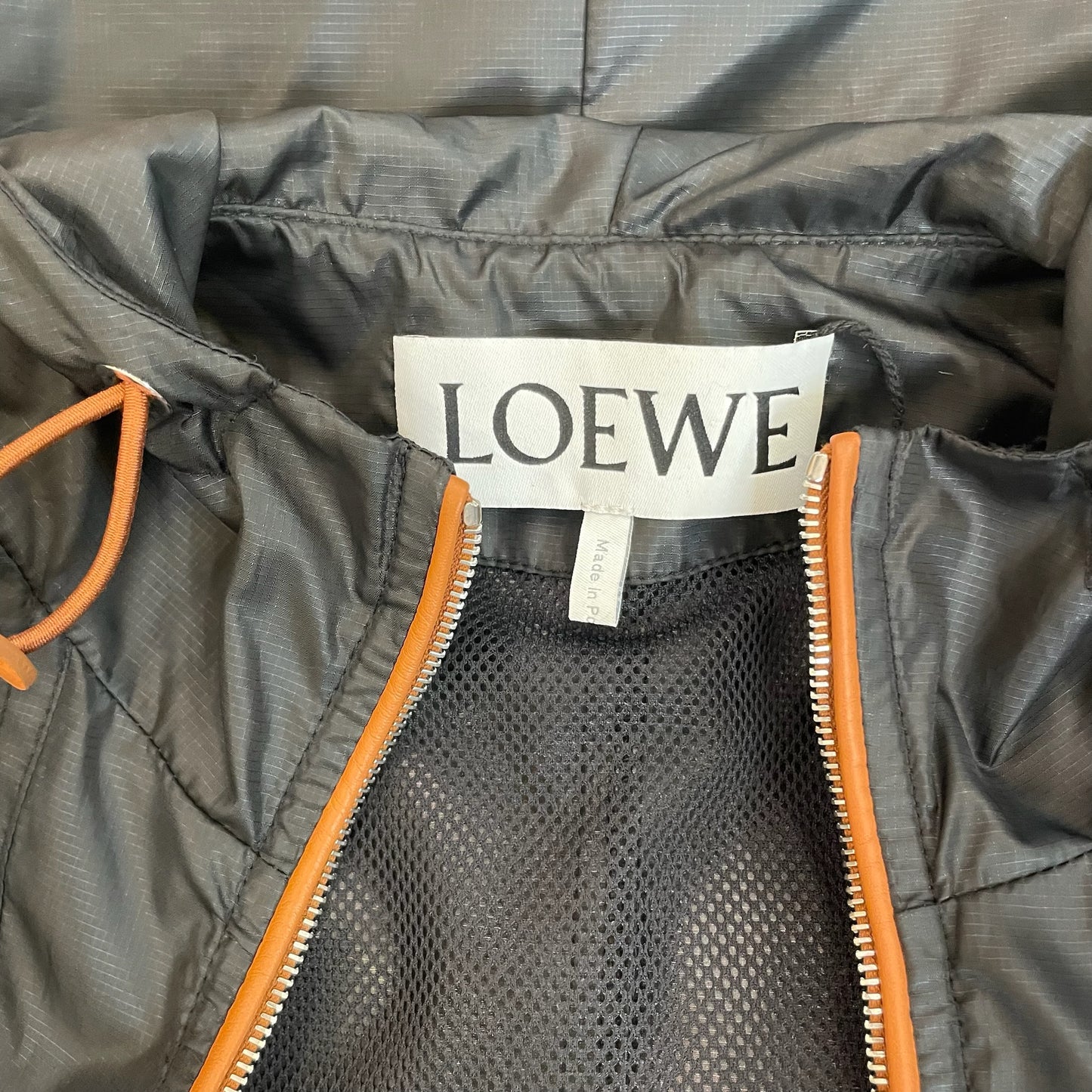 Hooded Logo Jacket - S/M