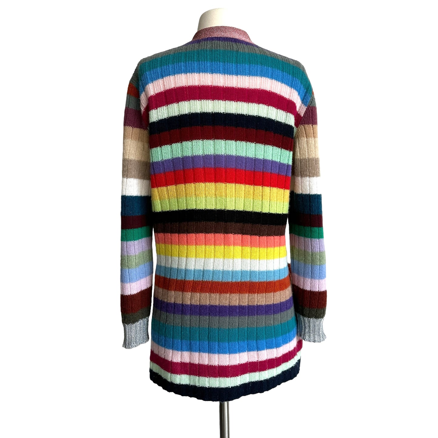Rainbow Cashmere Cardigan - XS
