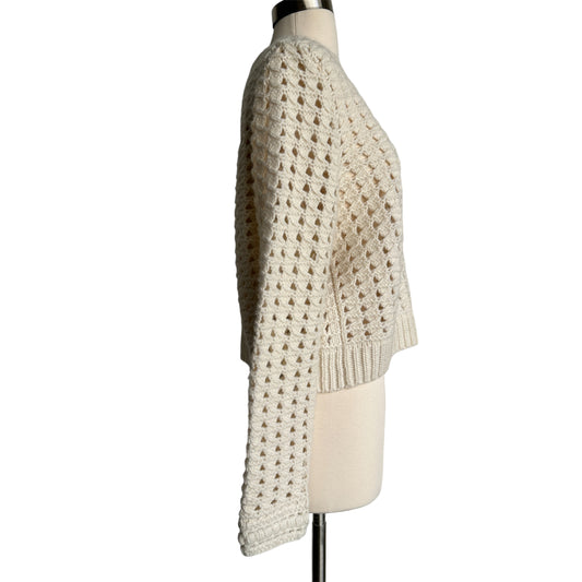 Beige Knits Sweater - S