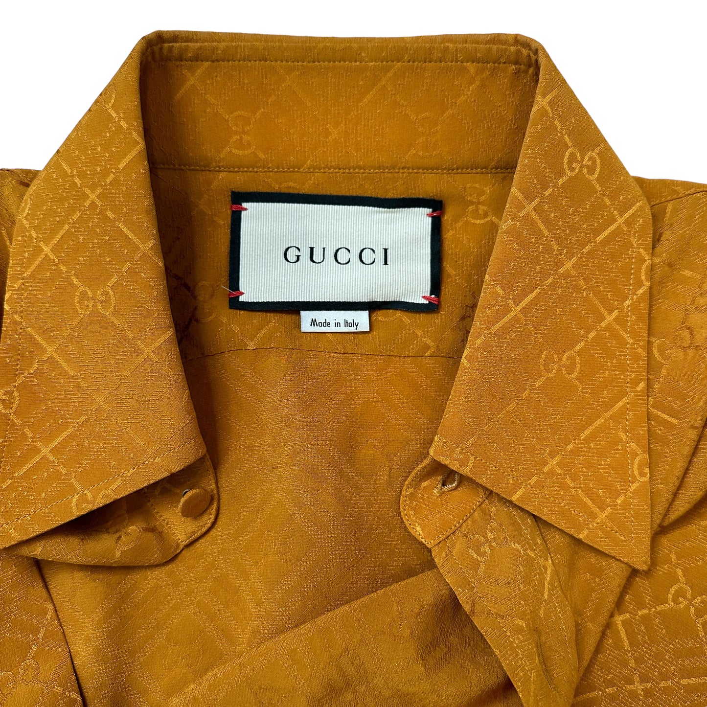 GG Logo 2020 Silk Shirt - L