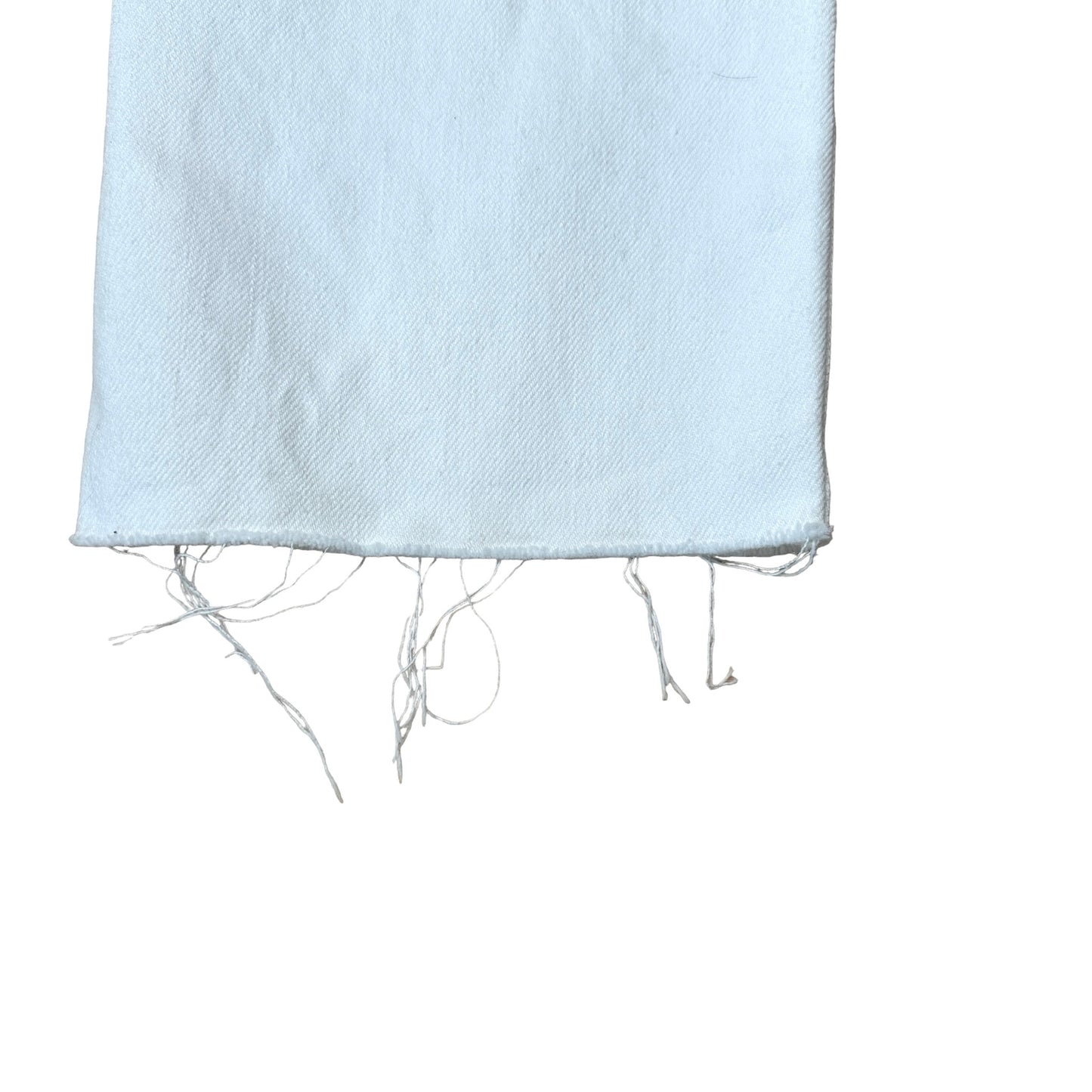 White Straight Leg Cropped Jean - 25