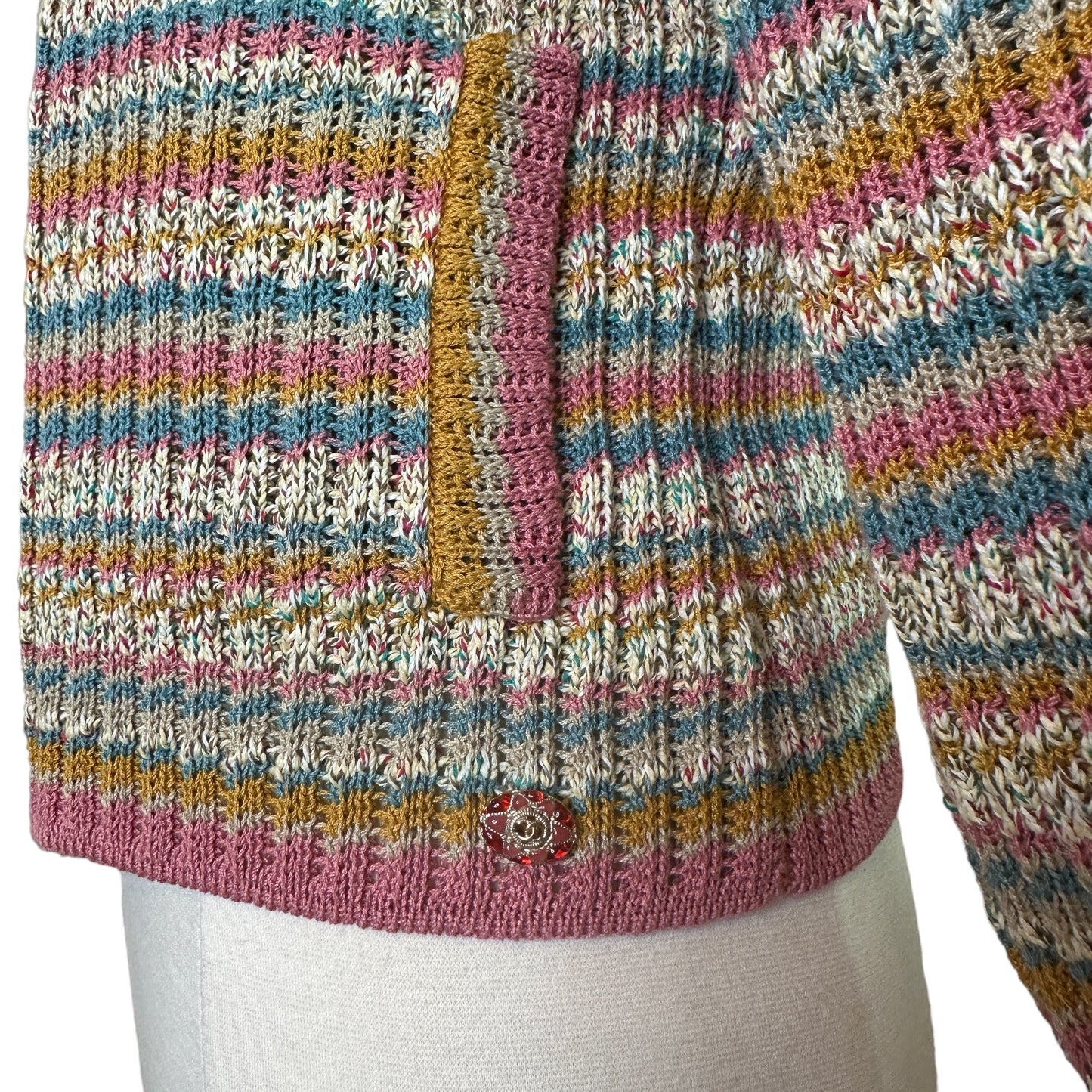 Paris-Cuba Multicolor Knits Sweater - S