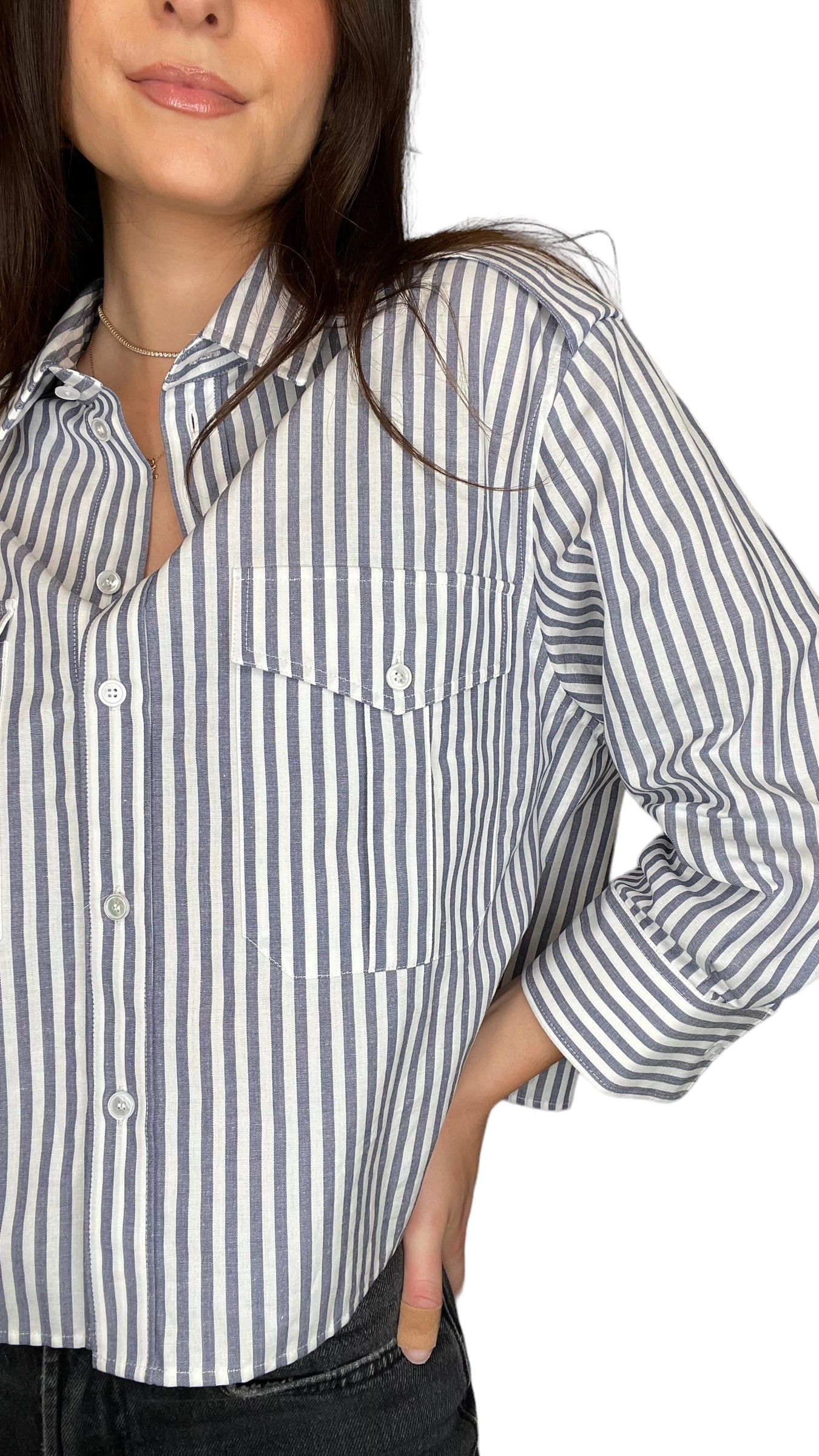 2023 Cropped Shirt - M