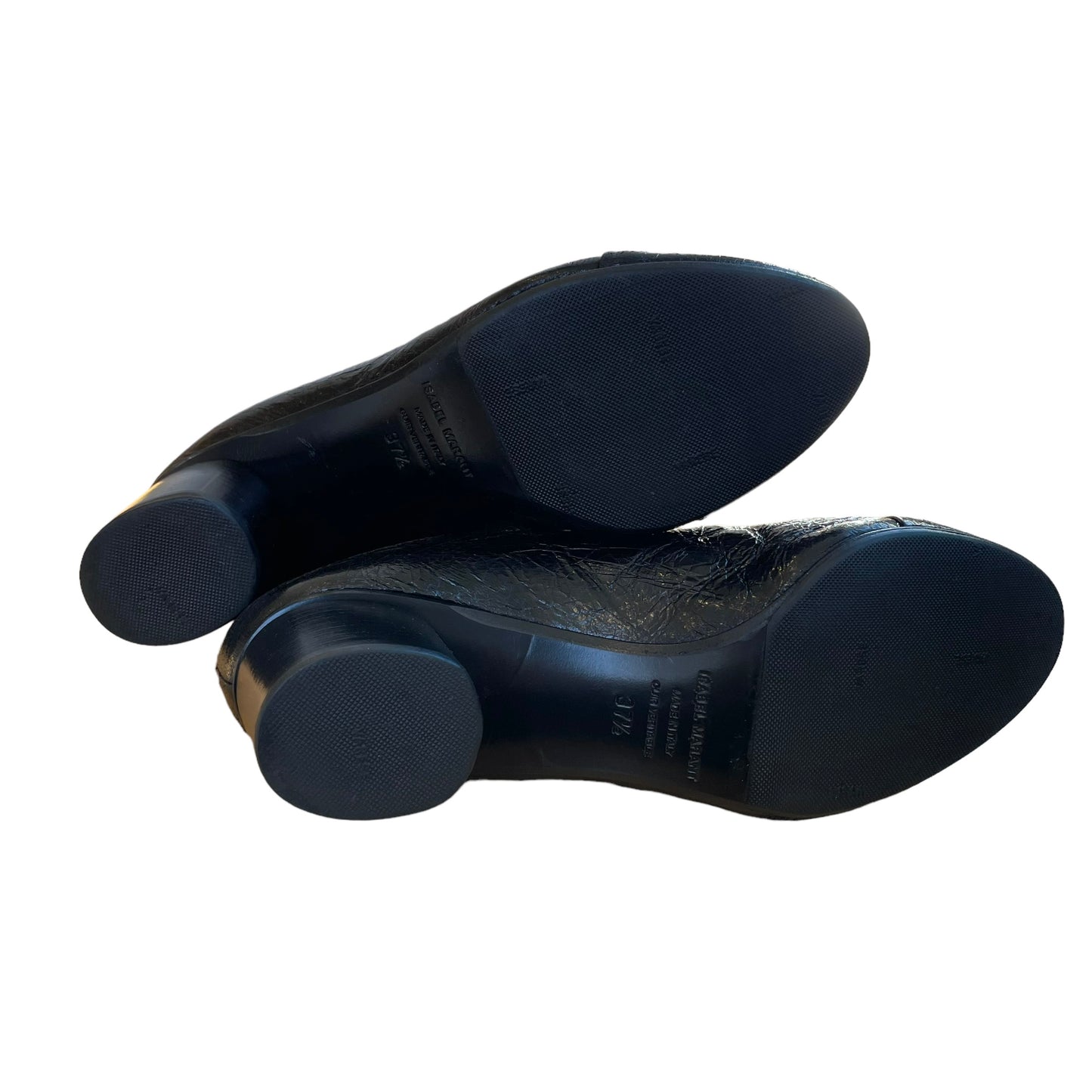 Patent Black Boots - 7.5