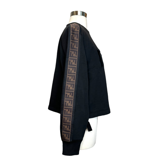 Black Logo Sweatshirt - S