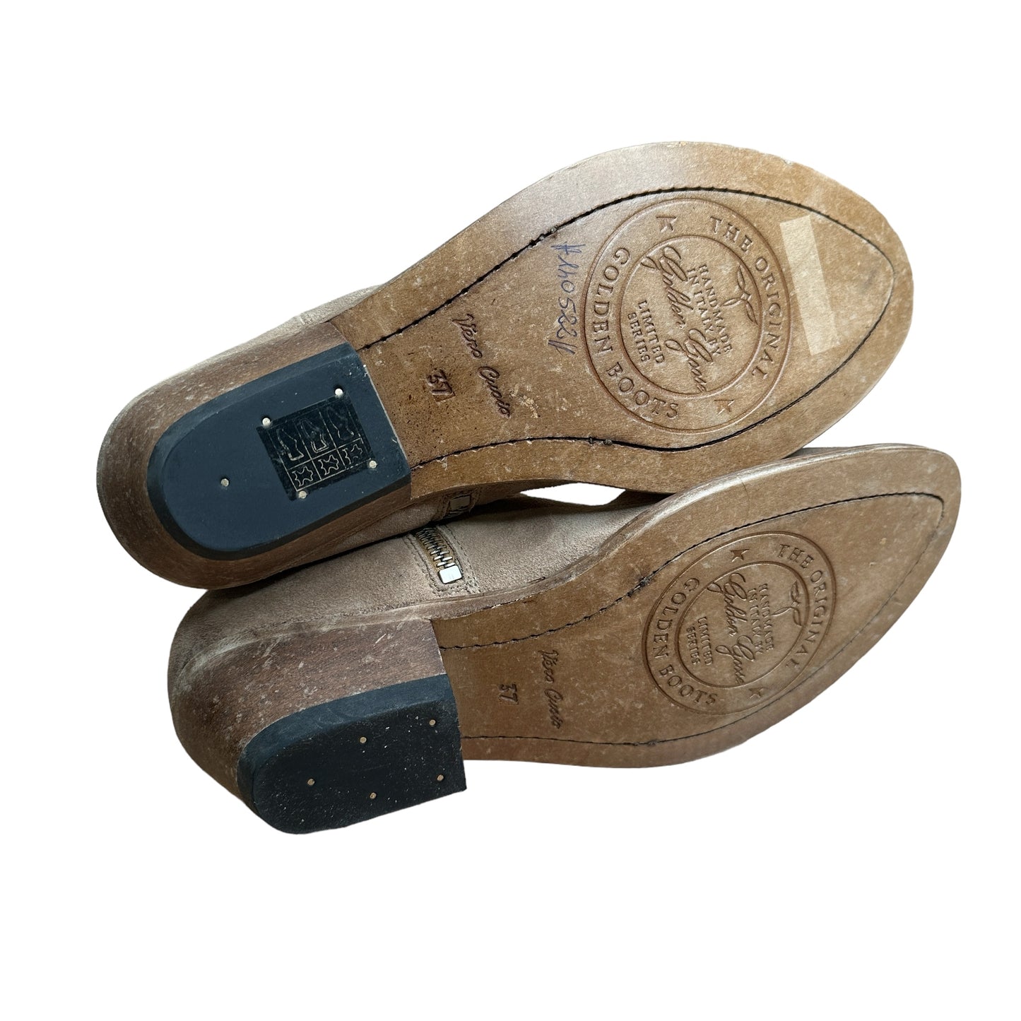 Suede & Shearling Boots - 7