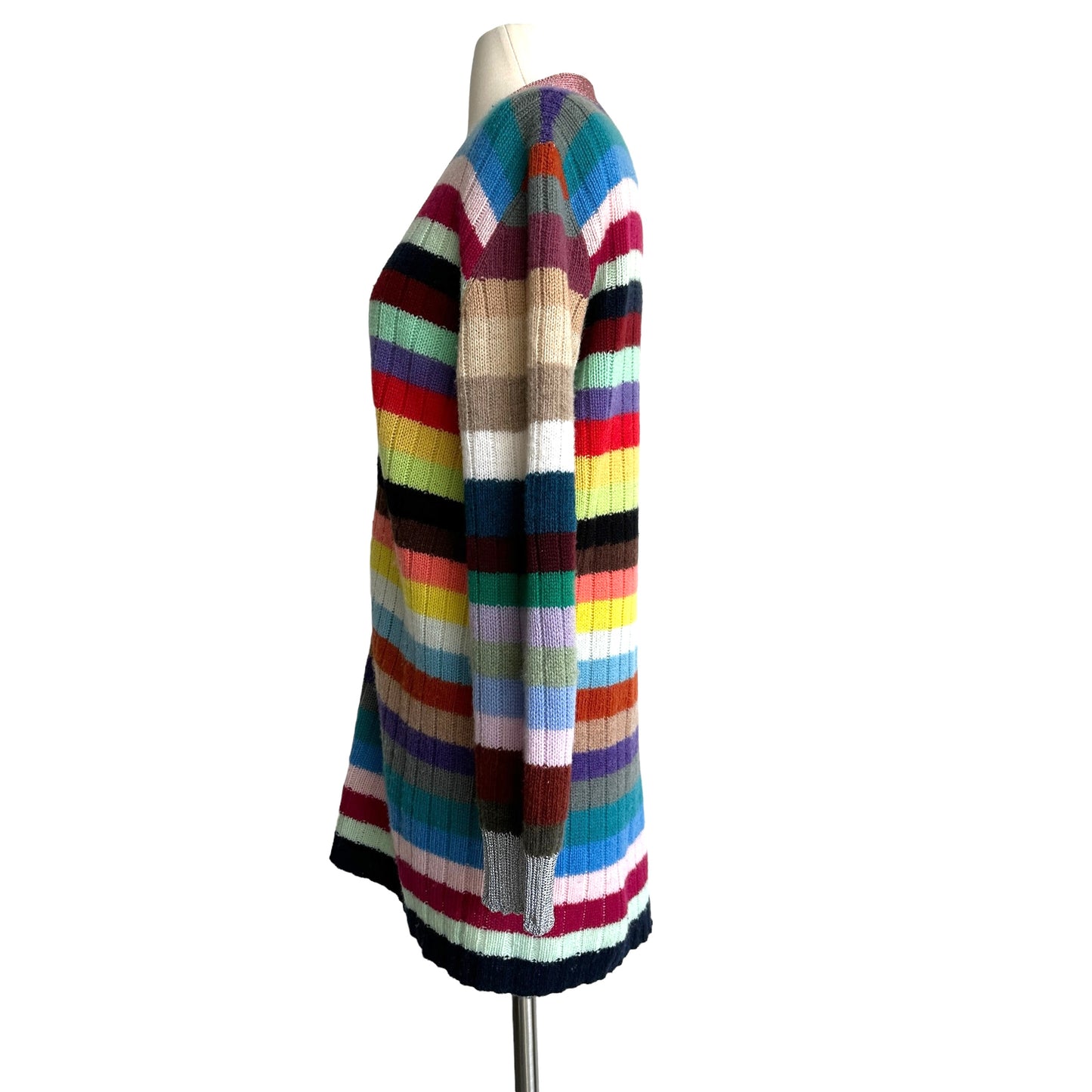 Rainbow Cashmere Cardigan - XS