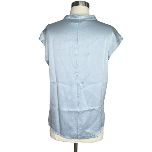 Vintage Silk Blue Top - M
