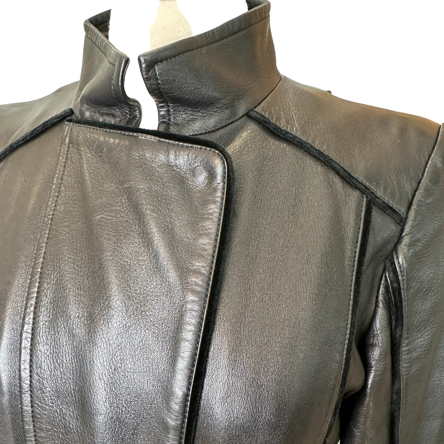 Vintage Leather Jacket by Tom Ford - XS