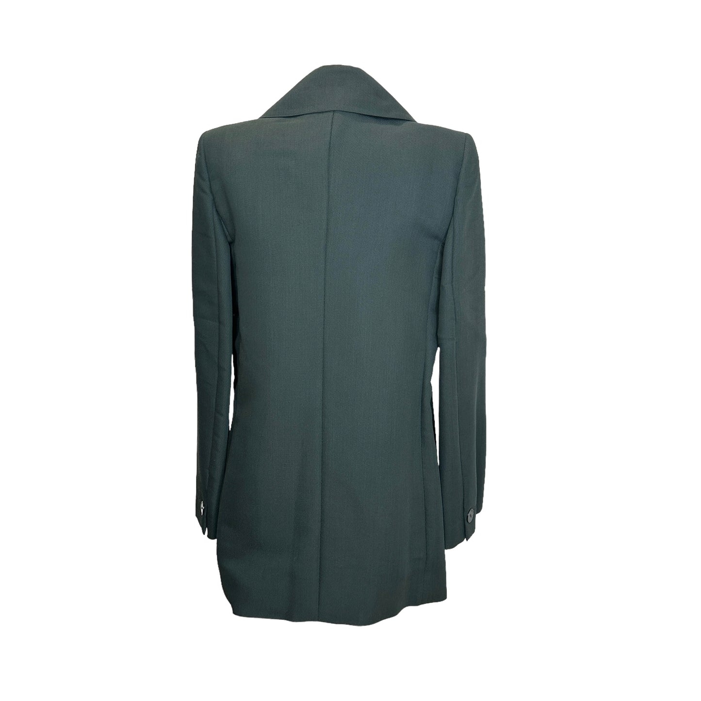 Green Blazer with Zip Pocket - M