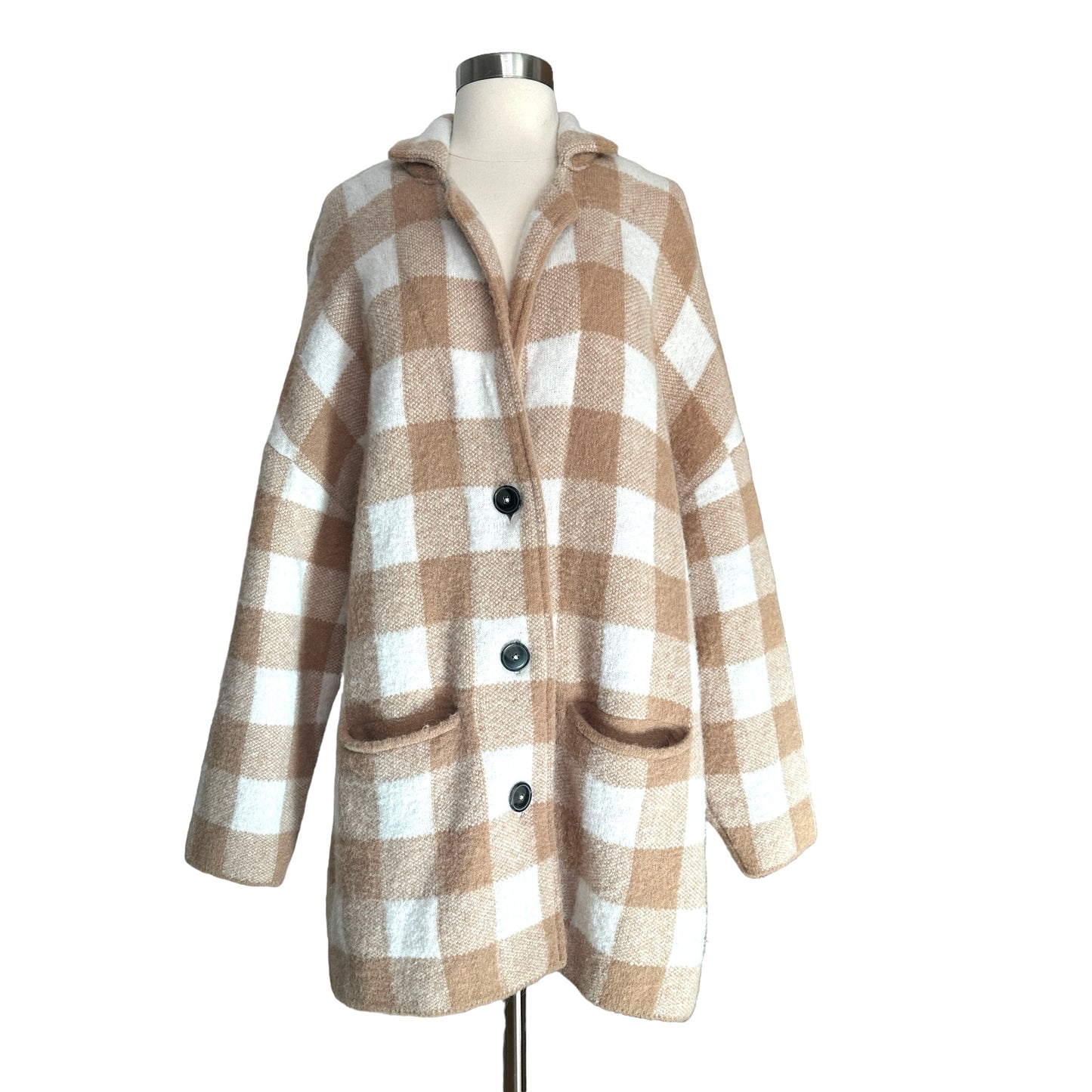 Oversized Knitted Jacket - XS