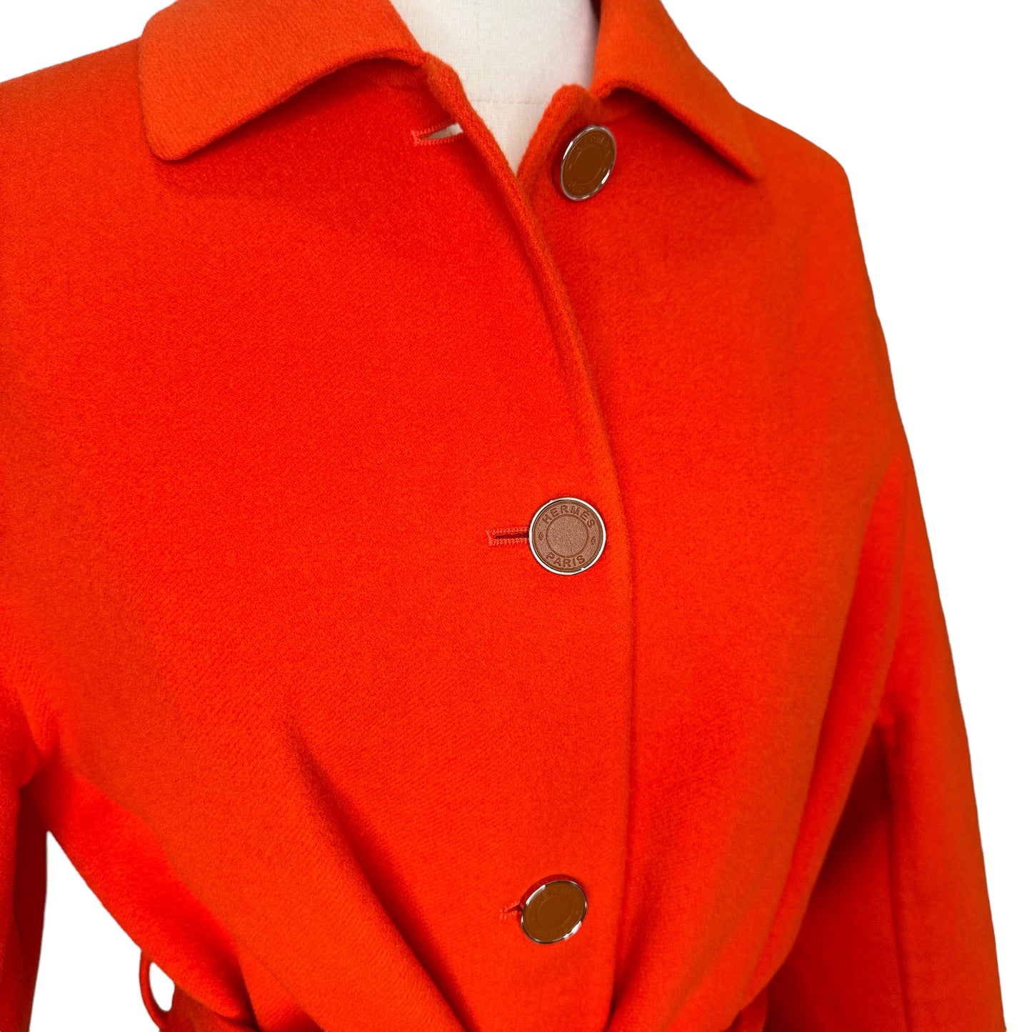 Wrap Cashmere Coat - XS