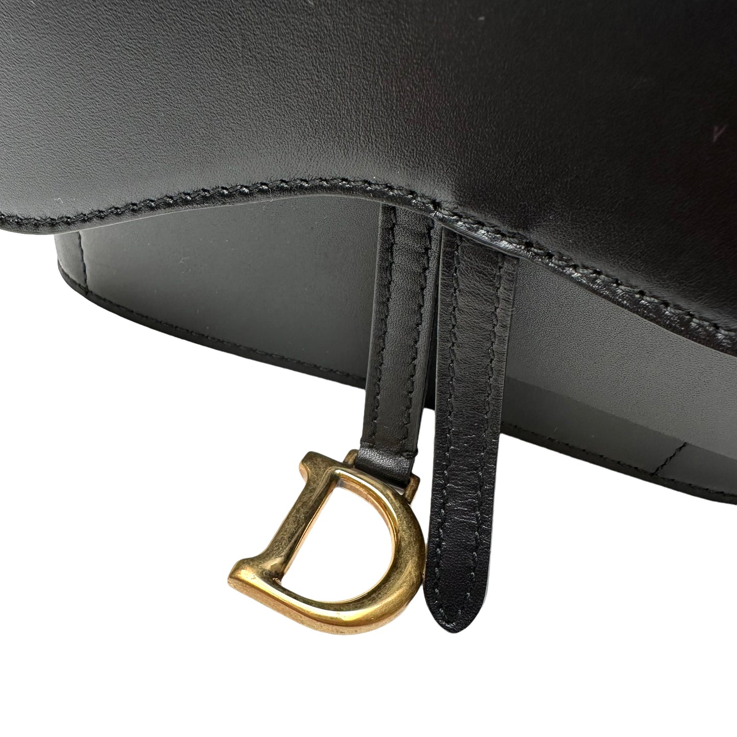 Black Belt with Saddle Pocket
