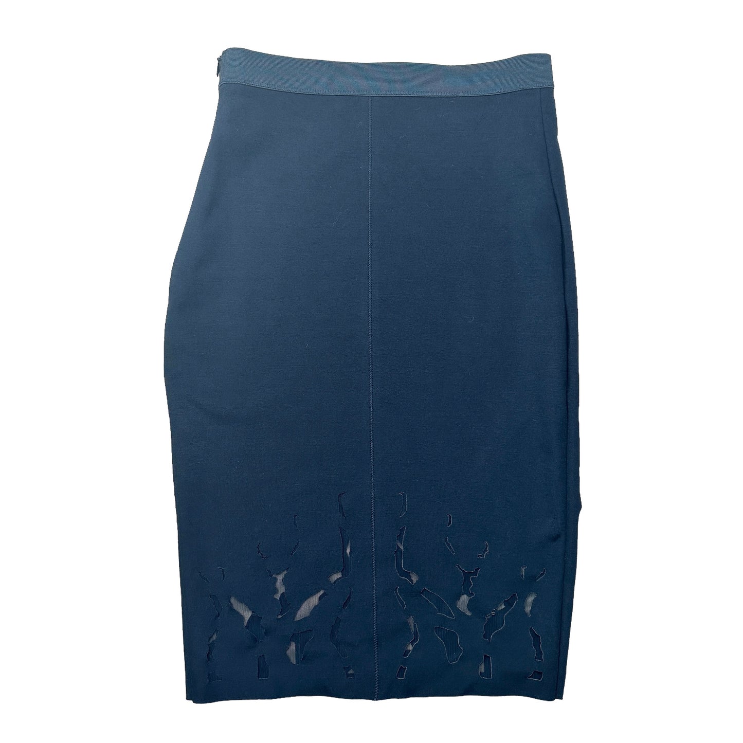 Black Fitted Skirt - S