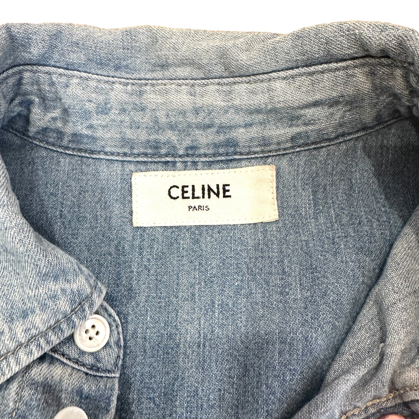 2022 Logo Oversized Cropped Shirt - XS