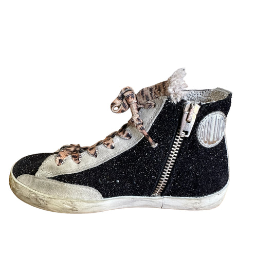 Glitters High-Top Sneakers - 28