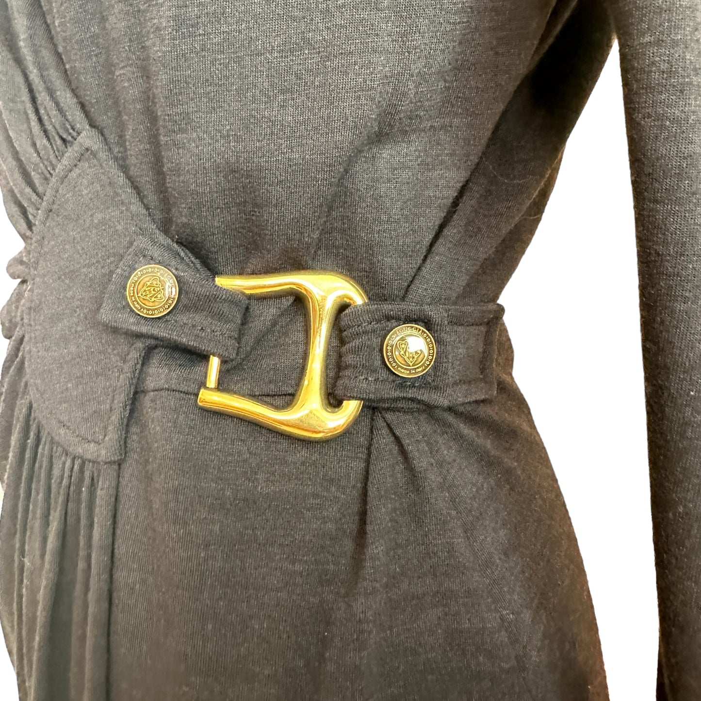 Vintage Dress w/Clasp - M