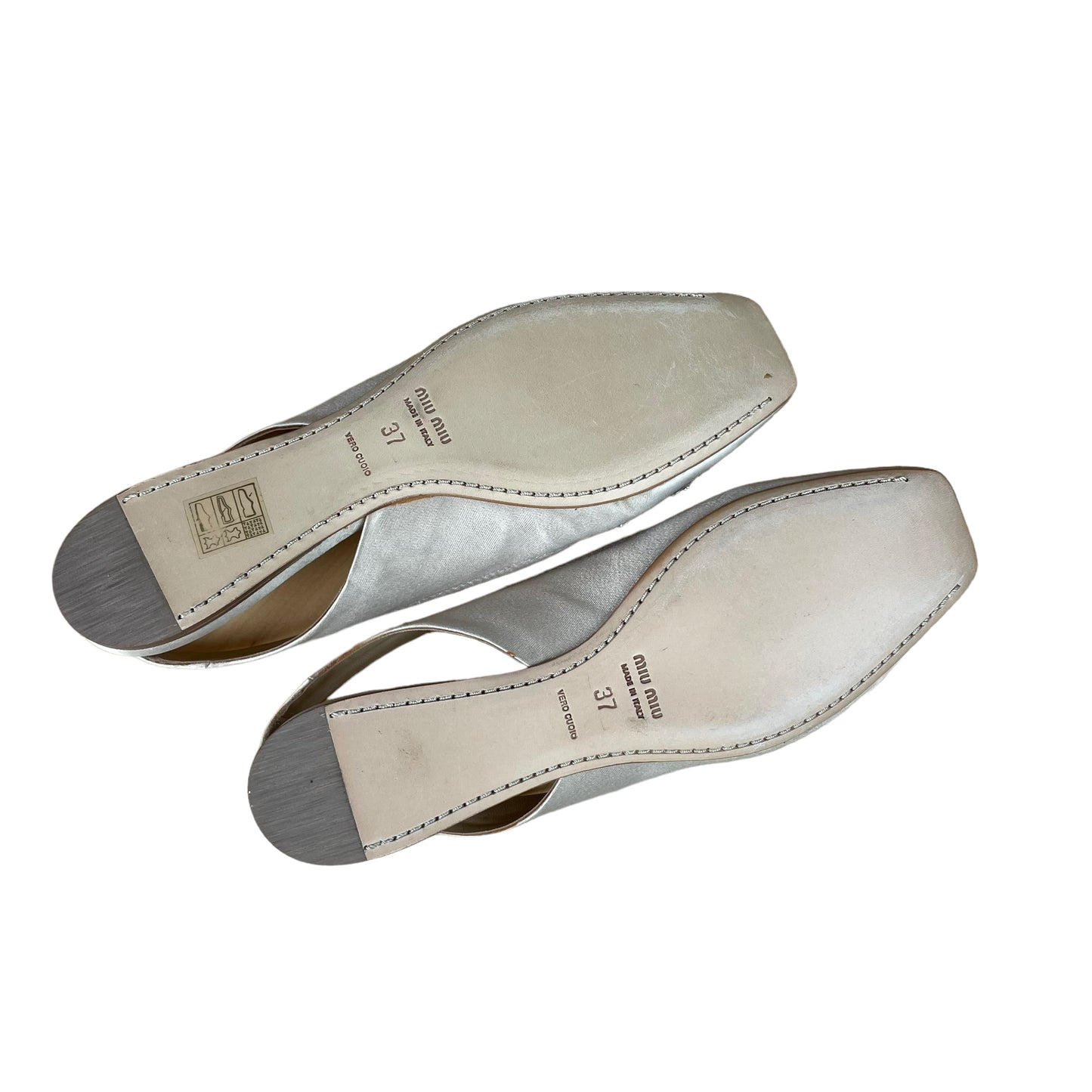 Crystal Slingback Ballet Flats - 7