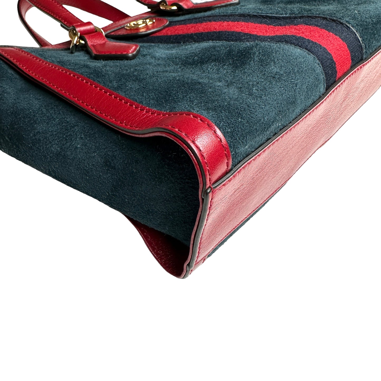 Blue & Red Crossbody Bag