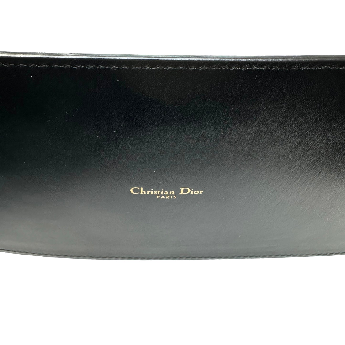 Black Belt with Saddle Pocket