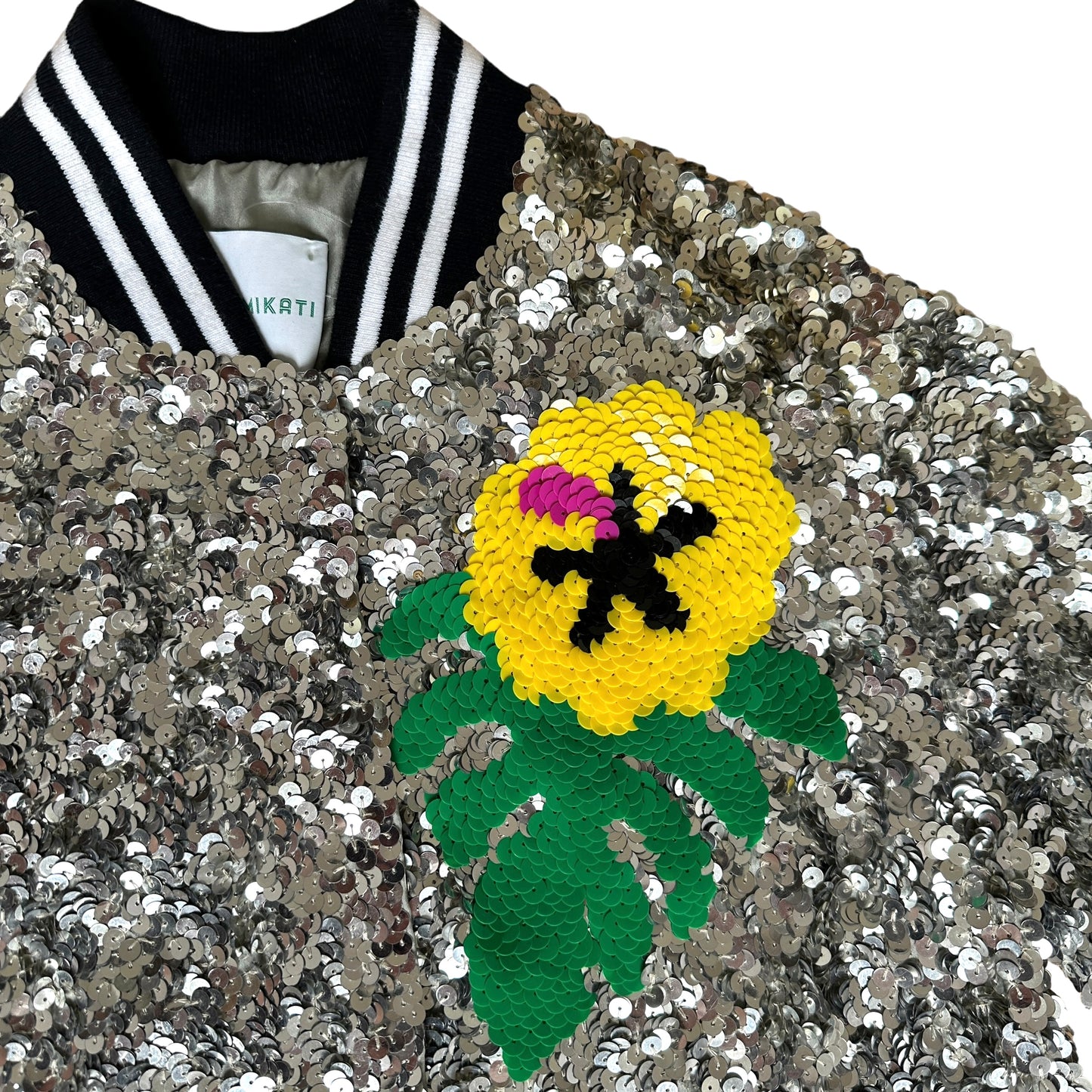Dream Sequins Bomber Jacket - S
