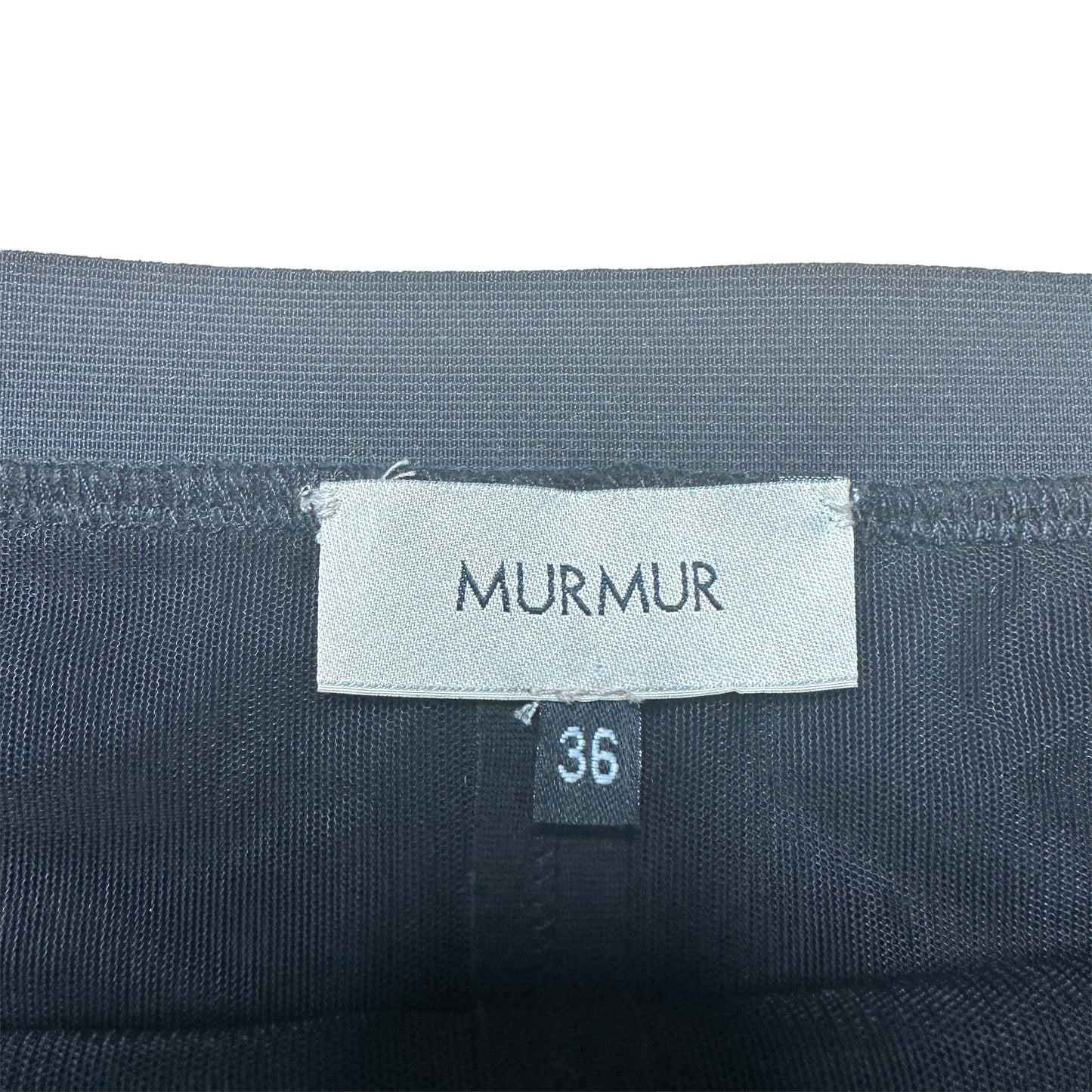 Black Fitted Skirt - S