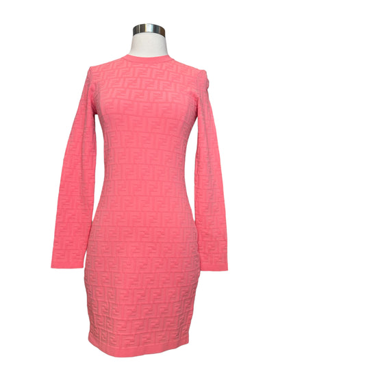 Logo Printed Dress - M No